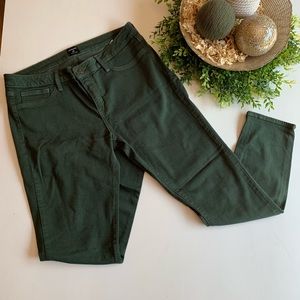 Women’s dark green Skinny Jeans